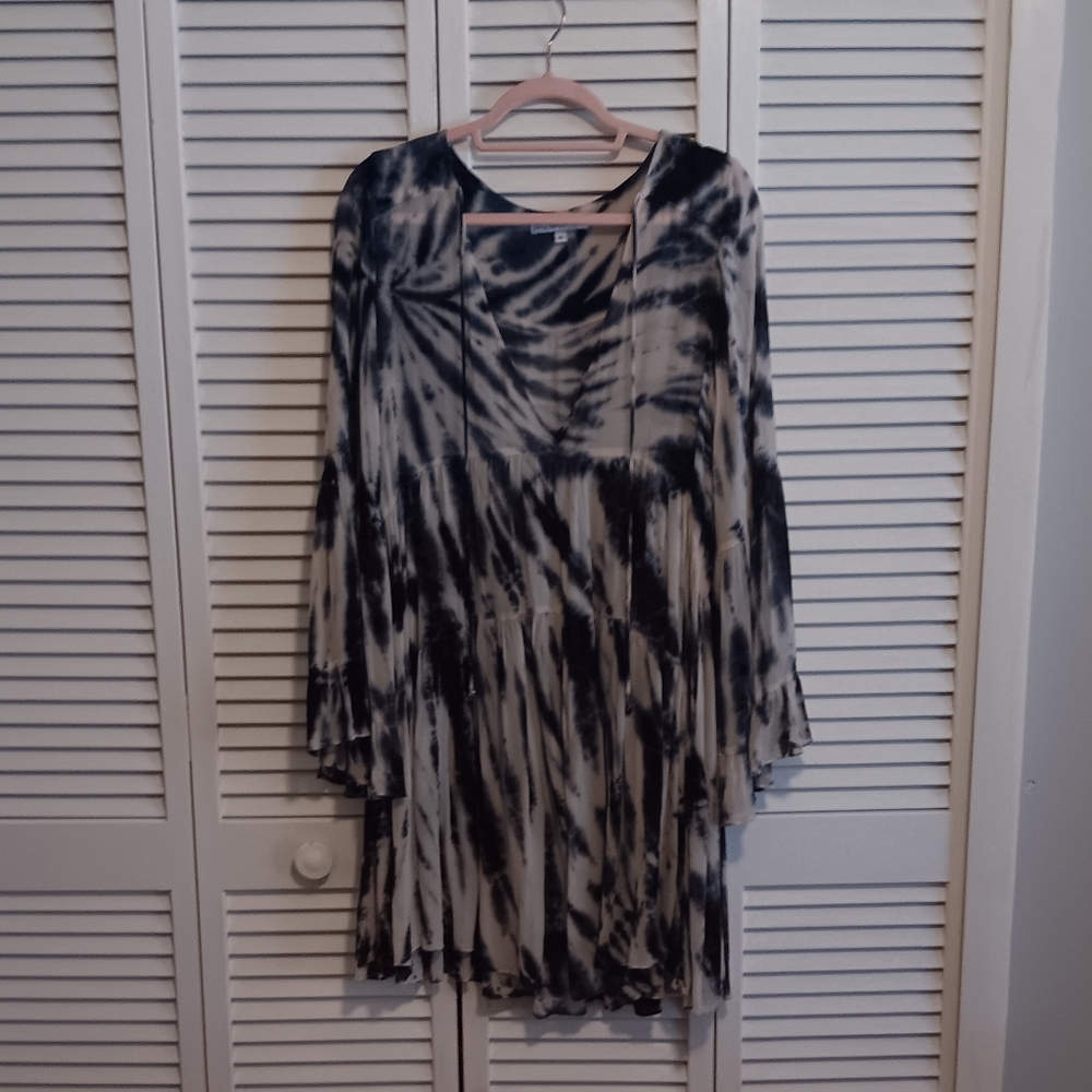 Young fabulous & broke tie dye dress Small
